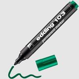 edding 103 permanent markör kalem yuvarlak uç 1,5-3 mm yeşil ed10304 (10 lu paket) - Yok