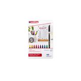 Edding 1200 Colour Pen Fine Keçe Uçlu Grafik Kalem Seti Metal Kutu 10 Renk