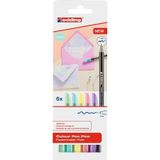 Edding 1200/6s Pastel Renkli keçeli Kalem 6lı