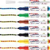 edding 13 Funtastics Magic Marker kalem – renkli – 8 kalem – yuvarlak uç 2 – 4 mm – çocuklar için sihirli renk değişimli renkli kalemler, çocuklar için hediye fikri