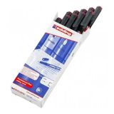 Edding 142 m Kırmızı 1.0 mm Permanent M 10'lu Kutu Asetat Kalem