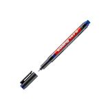 Edding 147 S Uc Asetat Kalemi (Permament Kalem) Silgili -mavi - 10 Lu Paket