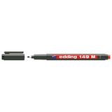 Edding 149-02 M Kırmızı Asetat Kalem Kırmızı
