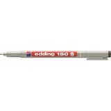 Edding 150 S Siyah Asetat Kalemi