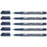 Edding 1880 Siyah (0,5) 0,5 mm Hassas İnce Keçeli Kalem Seti
