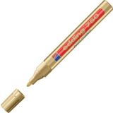 Edding 2-4 mm Yuvarlak Uçlu Altın Dekor Boya Markör Kalem