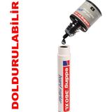 Edding 20 Adet Siyah 360XL 1 Adet Siyah Mürekkep 30 ml Beyaz Tahta Kalemi