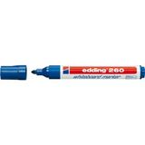 Edding 260 Beyaz Tahta Kalemi Mavi - 10 Adet