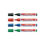Edding 260 Beyaz Yazı Tahtası Kalemi 4'lü Set Kampanyalı