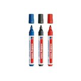Edding 260 Tahta Kalemi 3 Renk Mavi-Siyah-Kırmızı, PRA-4697087-7979