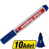 Edding 260 Tahta Kalemi Mavi 10 Al 8 Öde