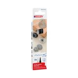 Edding 2'li Akrilik Marker Kalem Seti - 0.7-1 mm 2 Adet Siyah Beyaz Renkler
