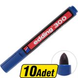 Edding 300 Permanent Marker Kalem Mavi 10 Al 8 Öde