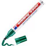 Edding 3300 Permanent Markör Kalem 1-5 Mm Kesik Uçlu Kalem Yeşil E-3300 (10 Lu Paket)