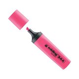 Edding 344 Fosforlu Kalem 1 Kutu (10 Adet) - Pembe