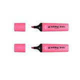 Edding 344 Pembe Fosforlu Kalem 2 Adet