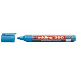 Edding 360 Cap Off Mavi Beyaz Tahta Kalemi
