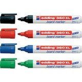 Edding 360xl 4 Ana Renk Beyaz Tahta Kalemi