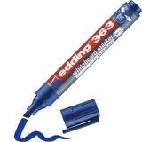 Edding 363 1.5 mm Kesik Uçlu Mavi Beyaz Yazı Tahtası Kalemi