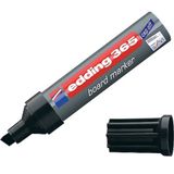 Edding 365 Kesik Uçlu Kalın Siyah 7 mm Yazı Tahtası Kalemi