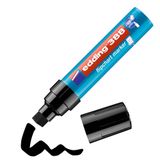 edding 388 Flipchart markör - siyah - 1 kalem - kama ucu 4-12 mm - yazı tahtaları üzerine yazmak, çizmek ve işaretlemek için kalem - mürekkep kağıdın üzerinden dökülmez - kurumaz - yoğun renkli