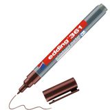 edding 390 permanent markör - siyah - 1 kalem - geniş kesik ucu 4-12 mm