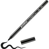 Edding 4200 Siyah Fırça Ucu 1-4 mm Fırça Uçlu Porselen Kalemi