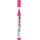 Edding 4500 fosforlu pembe tekstil markörü