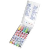 Edding 5100 Akrilik Markör 5’Li Paket (Pastel) 2-3 Mm’Lik Yuvarlak Uç