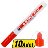 Edding 750 Boya Dekor Marker Kalem Kırmızı 10 Al 8 Öde