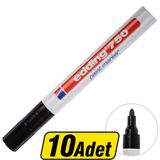 Edding 750 Boya Dekor Marker Kalem Siyah 10 Al 8 Öde