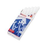 Edding 750 Paint Marker Hobi Sanat Kalemi 2-4 Mm Beyaz 10 Adet 1