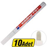 Edding 751 Boya Dekor Marker Kalem Beyaz 10 Al 8 Öde