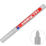 Edding 751 Boya Dekor Marker Kalem Gümüş