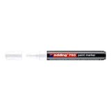 Edding 790 2-4 MM Beyaz Çok Amaçlı Örtücü Boyama Dekorasyon Markörü