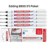 Edding 8850 Montaj İşaretleme ve Marangoz Kalemi 5'li Paket