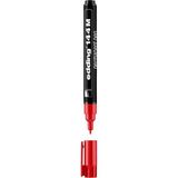 edding asetat kalemi permanent kırmızı 144m (10 lu paket) - Yok