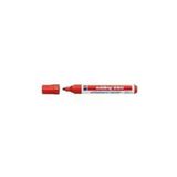 Edding Beyaz Tahta Kalemi E-260 Kırmızı Tahta Kalemi Yuvarlak Uçlu 1.5 - 3 Mm (10 Lu Kutu)