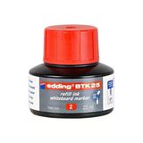 Edding Beyaz Tahta Kalemi Mürekkebi 25Ml. Btk25 - Kırmızı Tkm