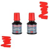 Edding Beyaz Tahta Kalemi Mürekkebi 30 Ml E-Bt30 Kırmızı 2Li
