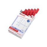Edding Beyaz Yazı Tahtası Kalemi (yeniden Doldurulabilir) 1.5-3mm Kırmızı (10 Lu Paket) 360 Xl