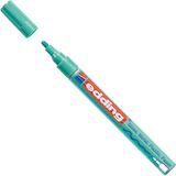 edding Boya kalemi, yakl. 1,0 – 2,0 mm, yeşil, yuvarlak uçlu, su geçirmez, kağıt, yetişkinler için, etiketleme, boyama, işaretleme, imzalama, çanta