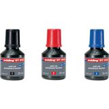 Edding BT-30 Beyaz Tahta Kalem Mürekkebi 30 ml 3 Renk Seti Uzun Ömürlü Dolum Şişesi