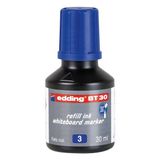 Edding BT30 Tahta Kalemi Mürekkebi (Mürekkep) 30ML Mavi (10 Lu Paket) - Yok