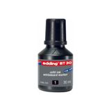 Edding BT30 Tahta Kalemi Mürekkepi, 30 ml, Siyah, 2'li Set