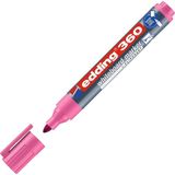 Edding Cap Off E-360 Beyaz Tahta Kalemi Pembe Yuvarlak 1,5-3 mm Uç 1 Adet Dayanıklı Kullanım