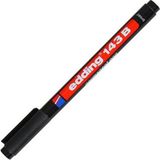 Edding E-143B 1-3mm Asetat Kalem Siyah Adet