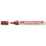 Edding E-300 Kahverengi Permanet Markör Kalem