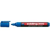 Edding E-300 Mavi Permanent Markör Kalemi 10 Lu Ed30003 (10 Lu Paket)