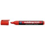 edding e-330 kırmızı permanent markör kalemi 10 lu ed33002 (1 paket 10 adet) - Yok